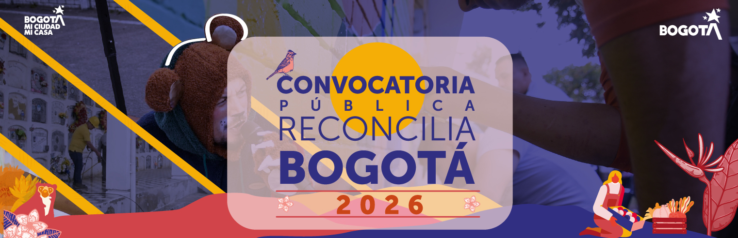Convocatoria Reconcilia Bogotá 